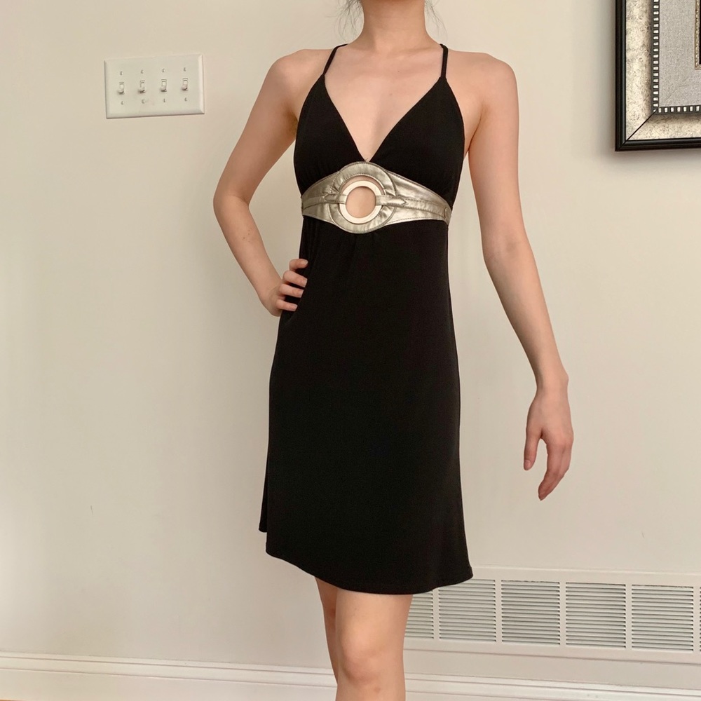 NWT Guess Evening Mini Peekaboo Dress